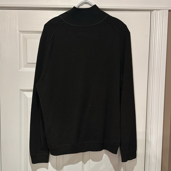 Hugo Boss Mens Half Zip Sweater Size L - Picture 3 of 5